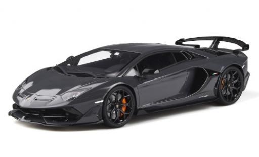 Coche miniatura Lamborghini Aventador 1/18 GT Spirit SVJ gris Lamborghini Aventador 1/18 GT Spirit SVJ gris coche miniatura