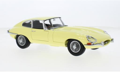 Coche miniatura Jaguar E-Type 1/18 Kyosho gelb 1:18 Jaguar E-Type 1/18 Kyosho gelb 1:18 coche miniatura
