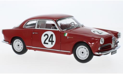 Alfa Romeo Giulietta 1/18 Kyosho Sprint Veloce No.24 Targa Florio 1958 coche miniatura
