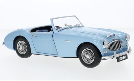 Austin Healey 3000 1/18 Kyosho MK. I (BN7) azul coche miniatura