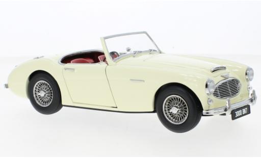 Coche miniatura Austin Healey 3000 1/18 Kyosho MK. I (BN7) blanco Austin Healey 3000 1/18 Kyosho MK. I (BN7) blanco coche miniatura