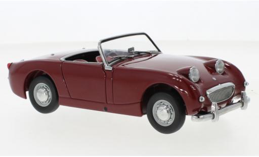 Coche miniatura Austin Healey Sprite 1/18 Kyosho rojo RHD 1958 Austin Healey Sprite 1/18 Kyosho rojo RHD 1958 coche miniatura