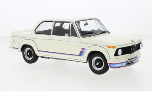 Bmw 2002 1/18 Kyosho Turbo blanco 1973 coche miniatura