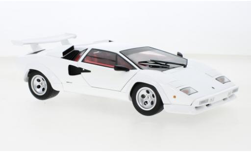Coche miniatura Lamborghini Countach 1/18 Kyosho LP500S blanco Lamborghini Countach 1/18 Kyosho LP500S blanco coche miniatura