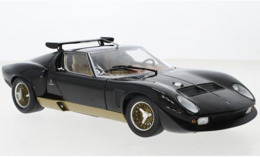 Coche miniatura Lamborghini Miura 1/18 Kyosho SVR negro/gold Lamborghini Miura 1/18 Kyosho SVR negro/gold coche miniatura