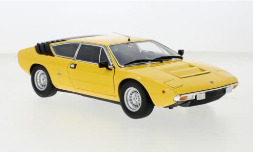 Coche miniatura Lamborghini Urraco 1/18 Kyosho P250 metallise amarillo Lamborghini Urraco 1/18 Kyosho P250 metallise amarillo coche miniatura