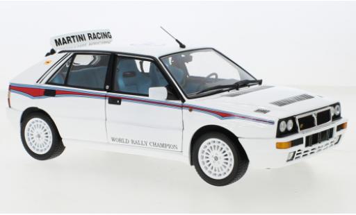 Coche miniatura Lancia Delta 1/18 Kyosho HF Integrale 6 blanco Lancia Delta 1/18 Kyosho HF Integrale 6 blanco coche miniatura
