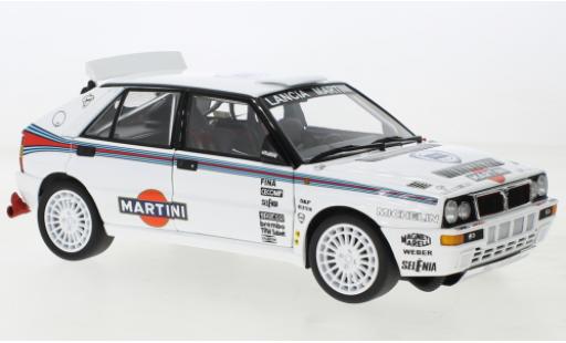 Coche miniatura Lancia Delta 1/18 Kyosho HF Integrale Evolutione blanco 1992 Lancia Delta 1/18 Kyosho HF Integrale Evolutione blanco 1992 coche miniatura