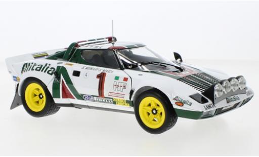 Lancia Stratos 1/18 Kyosho HF No.1 Alitalia Rallye WM Rallye Monte Carlo 1977 coche miniatura