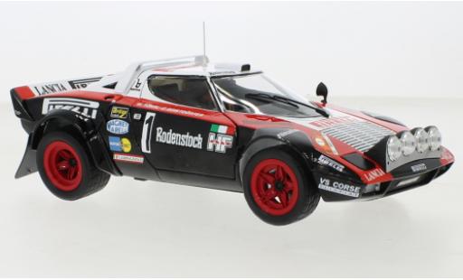 Lancia Stratos 1/18 Kyosho HF No.1 Rodenstock Rallye DM Rallye Hunsrück 1978 coche miniatura