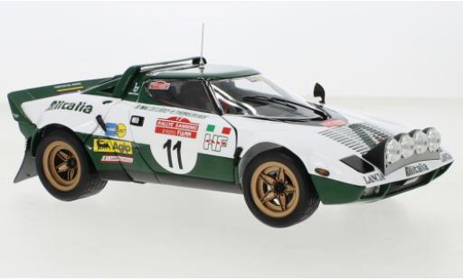 Lancia Stratos 1/18 Kyosho HF No.11 Alitalia Rallye WM Rallye San Remo 1975 coche miniatura