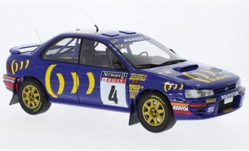 Coche miniatura Subaru Impreza 1/18 Kyosho 555 No.4 Rallye WM RAC Rallye 1994 Subaru Impreza 1/18 Kyosho 555 No.4 Rallye WM RAC Rallye 1994 coche miniatura