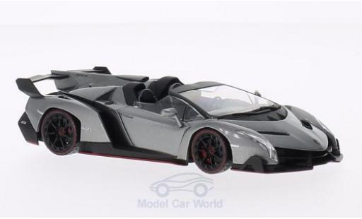 Coche miniatura Lamborghini Veneno 1/43 Kyosho Roadster metalico gris/verde Lamborghini Veneno 1/43 Kyosho Roadster metalico gris/verde coche miniatura