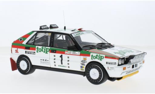 Coche miniatura Lancia Delta 1/18 Kyosho HF 4WD No.1 Totip Targa Florio 1987 1:18 Lancia Delta 1/18 Kyosho HF 4WD No.1 Totip Targa Florio 1987 1:18 coche miniatura