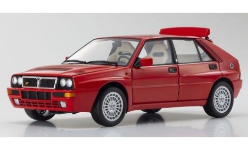 Lancia Delta 1/18 Kyosho HF Integrale Evoluzione II rojo 1993 coche miniatura