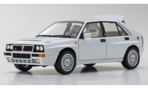 Coche miniatura Lancia Delta 1/18 Kyosho HF Integrale Evoluzione II blanco Lancia Delta 1/18 Kyosho HF Integrale Evoluzione II blanco coche miniatura