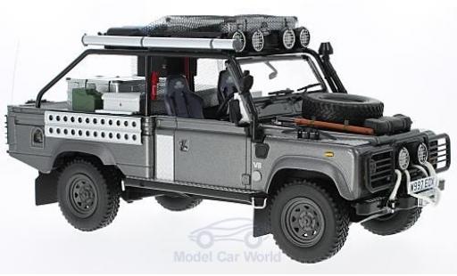 Coche miniatura Land Rover Defender 1/18 Kyosho metalico gris RHD Movie Edition Land Rover Defender 1/18 Kyosho metalico gris RHD Movie Edition coche miniatura