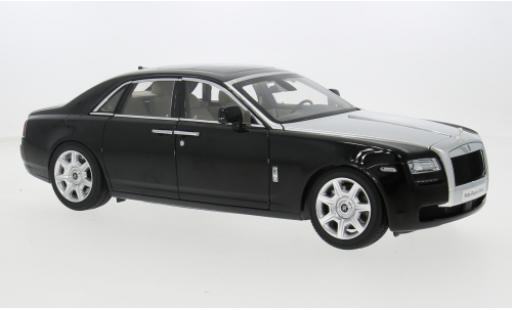 Coche miniatura Rolls Royce Ghost 1/18 Kyosho schwarz/silber 2009 1:18 Rolls Royce Ghost 1/18 Kyosho schwarz/silber 2009 1:18 coche miniatura