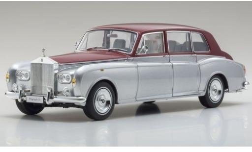 Rolls Royce Phantom 1/18 Kyosho VI gris/rojo RHD coche miniatura