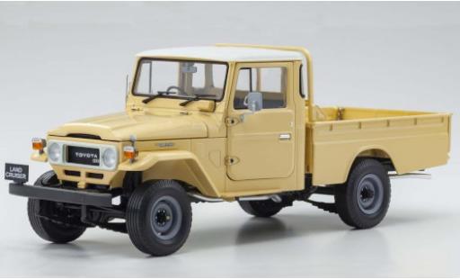 Toyota Land Cruiser 1/18 Kyosho 40 Pick Up beige RHD coche miniatura