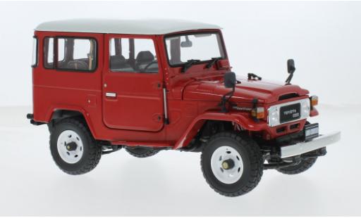 Toyota Land Cruiser 1/18 Kyosho 40 Van (BJ42V) rojo/weiss 1:18 coche miniatura