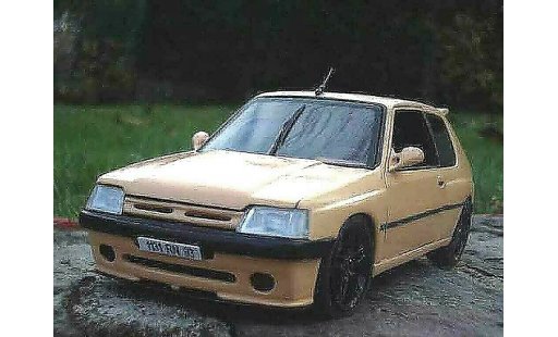 Peugeot 205 GTI 1/18 Solido Auto Tuning 93 abricot coche miniatura