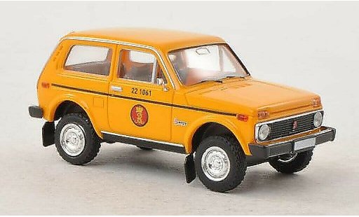 Lada Niva Poste 1/87 Brekina Danische Post (DK) coche miniatura
