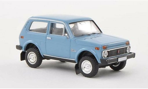 Lada Niva Base 1/87 Brekina azul coche miniatura