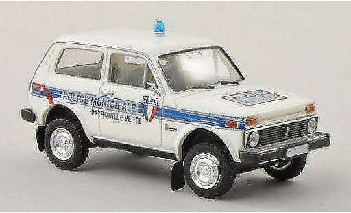 Lada Niva Police 1/87 Brekina Municipale - Patrouille Verte Polic&iacute;a (F) coche miniatura