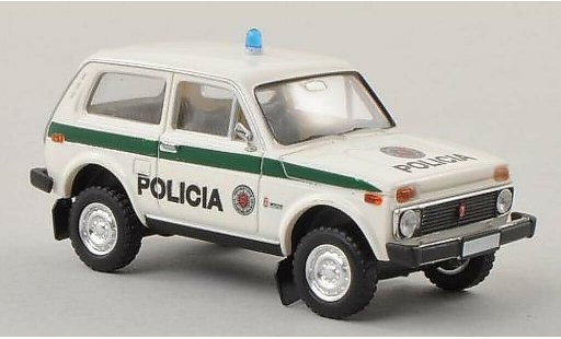 Lada Niva Police 1/87 Brekina Policia Polic&iacute;a (SLO) coche miniatura