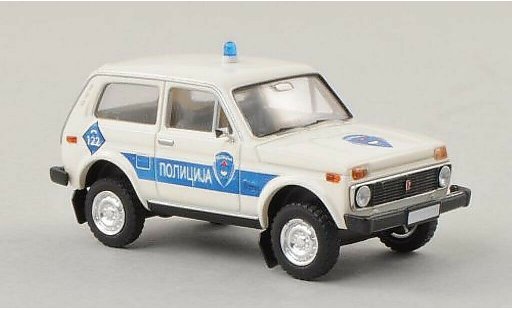 Lada Niva Police 1/87 Brekina Polic&iacute;a Bosnien (BIH) coche miniatura