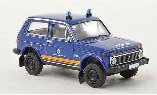 Lada Niva Base 1/87 Brekina THW coche miniatura
