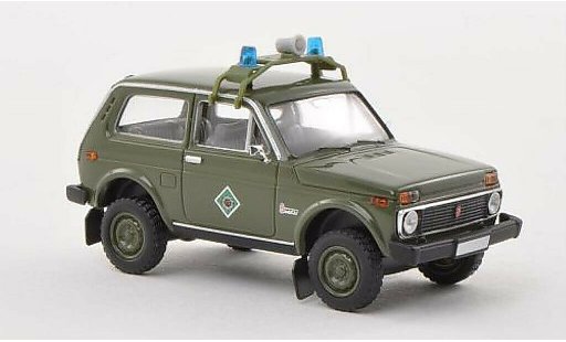Lada Niva Police 1/87 Brekina Volkspolic&Atilde;&shy;a Bereitschaft (DDR) coche miniatura