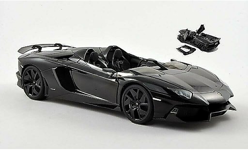 Lamborghini Aventador J 1/18 Autoart negro 2012 coche miniatura