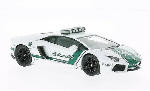 Lamborghini Aventador LP700-4 1/43 IXO Dubai Polic&iacute;a 2012 coche miniatura