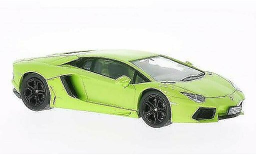 Lamborghini Aventador LP700-4 1/43 IXO verde 2012 coche miniatura