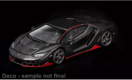 Lamborghini Centenario 1/64 Pop Race carbon/rojo 1:64 coche miniatura