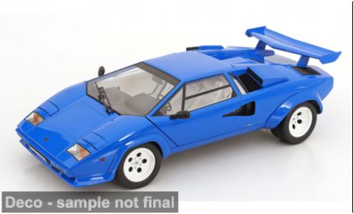 Lamborghini Countach 1/12 KK Scale LP 5000S QV blau 1985 1:12 coche miniatura