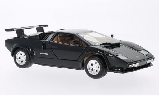 Lamborghini Countach 1/24 Motormax schwarz 1:24 coche miniatura