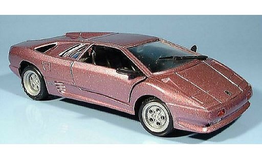 Lamborghini Diablo Base 1/24 Motormax lila coche miniatura
