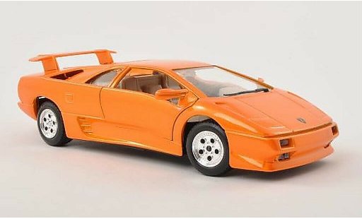 Lamborghini Diablo Base 1/24 Burago naranja coche miniatura