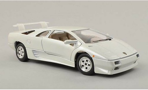 Lamborghini Diablo Base 1/24 Burago blanco coche miniatura