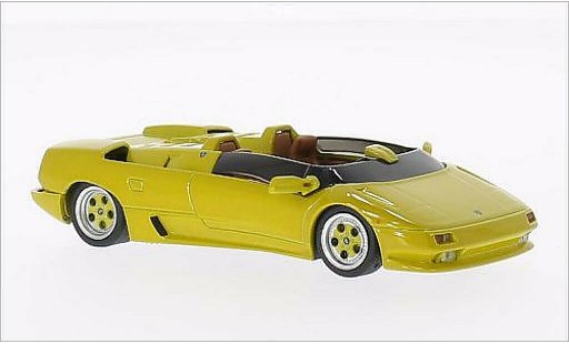 Lamborghini Diablo Roadster 1/43 WhiteBox Projootipo amarillo 1992 coche miniatura
