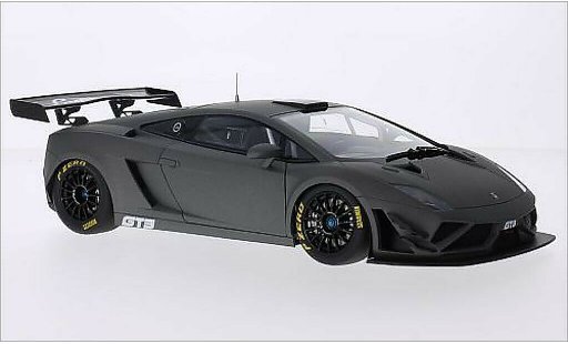 Lamborghini Gallardo GT3 FL2 1/18 Autoart mate-gris 2013 coche miniatura