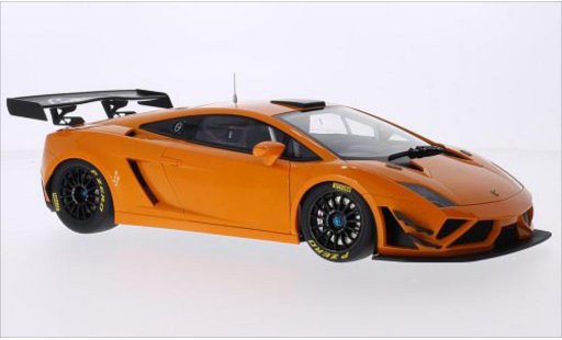 Lamborghini Gallardo GT3 FL2 1/18 Autoart metalico naranja 2013 coche miniatura