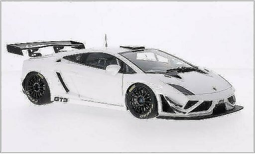 Lamborghini Gallardo GT3 FL2 1/18 Autoart blanco 2013 coche miniatura