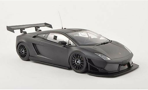 Lamborghini Gallardo LP600+ GT3 1/18 Minichamps LP 600+ mate-negro Plain Body Version 2011 coche miniatura
