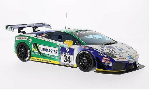 Lamborghini Gallardo LP600+ GT3 1/18 Minichamps LP 600+ No.34 Reiter Engineering 24h Nurburgring 2011 coche miniatura