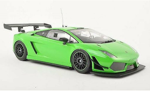 Lamborghini Gallardo LP600-4 1/18 Minichamps LP 600+ Street verde 2011 coche miniatura
