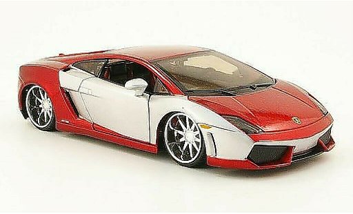 Lamborghini Gallardo LP560-4 LP560-4 1/24 Maisto rojo/gris Tuning coche miniatura